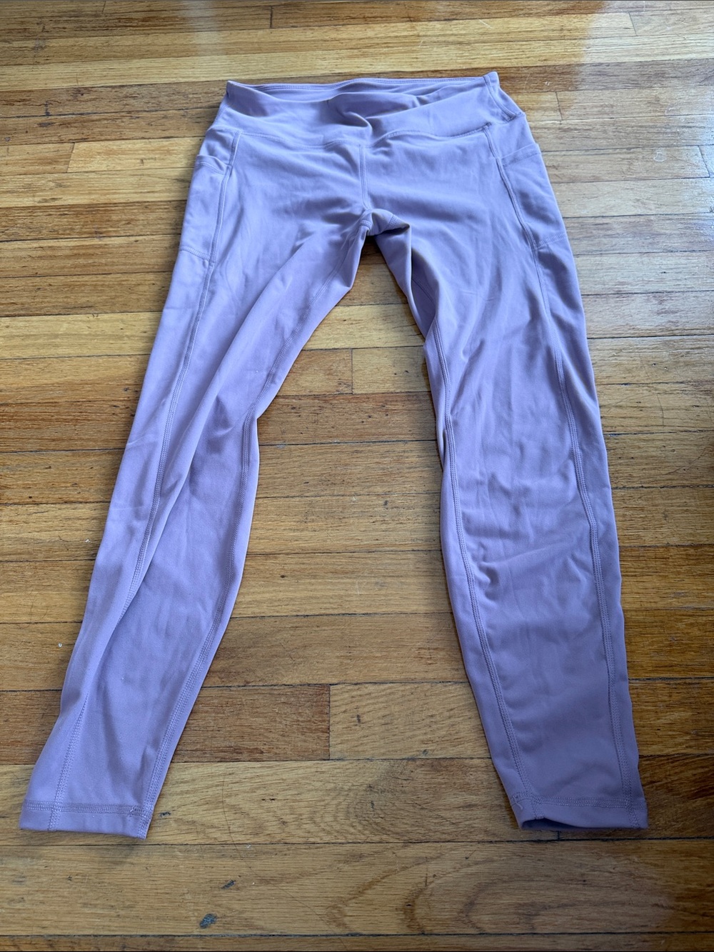 Women's High-Waist Lavender Active Leggings